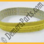#61-P – Delivery Vacuum Slow Down Wheel Device – SM74 – low & high pile delivery and others - Yellow raised - 5 mm Rib / 20 mm track