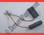 #66-E – Main Motor Drive Carbon Brushes with Circuit Wire – 6.4x12x30