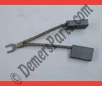 #66-H – Main Motor Drive Carbon Brushes with Circuit Wire – 6.4x22x30
