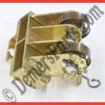 #66-PP – Motor Carbon Brush Slip Ring Holder - Dual 8mm x 20mm 2x Brushes Split