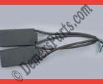 #66-S – Main Motor Drive Carbon Brushes with Circuit Wire – 8x25x47.5