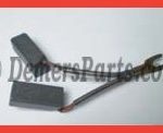 #66-T – Main Motor Drive Carbon Brushes with Circuit Wire – 10x12x25