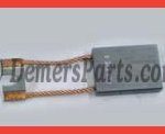 #66-W – Main Motor Drive Carbon Brushes with Circuit Wire – 10x32x40