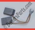 #66-X – Main Motor Drive Carbon Brushes with Circuit Wire – 10x25x40