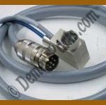 #80-B Electronics – Sensors – Light Barriers - White Eye (reflective) RL1 Light Barrier – Early S-Offset - 6 Prong Cable