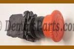 #84-BBBB  Push Button 22mm Type - 22mm Square Type Late Original Manufacturer - Emergency Stop