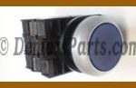 #84-MMM  Push Button 22mm Type - For Locking Blue Push Button w/Lite