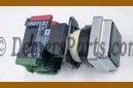 #84-S  Push Button 22mm Type - “Momentary Action” Push Button – No Light – 2 Contacts 1NO 1NC – Black