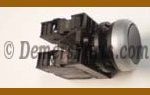 #84-SSS  Push Button 22mm Type - “Momentary Action” Push Button – No Light – 2 Contacts 1NO 1NC – Black