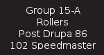Group 15-A Post Drupa 86 - 102 Speedmaster