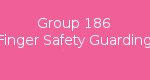 Group 186 Finger Safety Guarding Black Cylinder Jackets