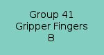 Group 41 Gripper Fingers B