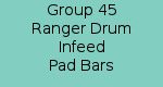 Group 45 Ranger Drum Infeed Pad Bars