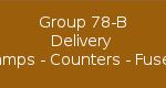 Group 78-B Delivery Lamps Counters Fuses
