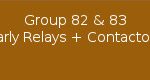 Group 82 & 83 Early Relays & Contactors